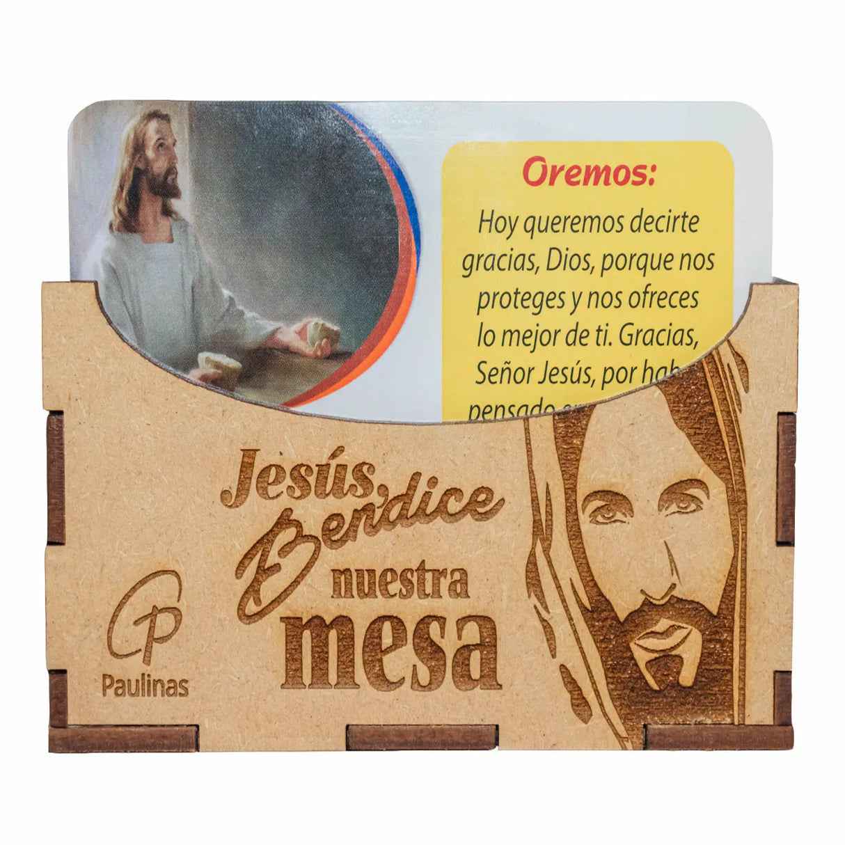 Taco - Jesús, bendice nuestra mesa - Madera