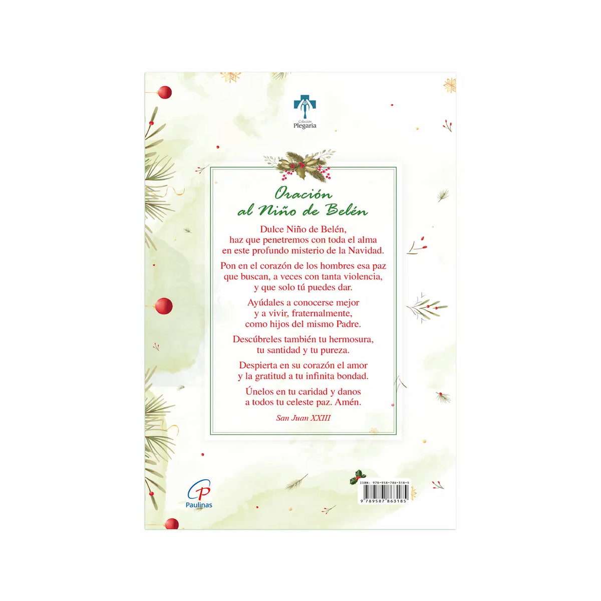 Traditional Christmas Novena - Medium Large Print - Book | Paulinas Bookstore