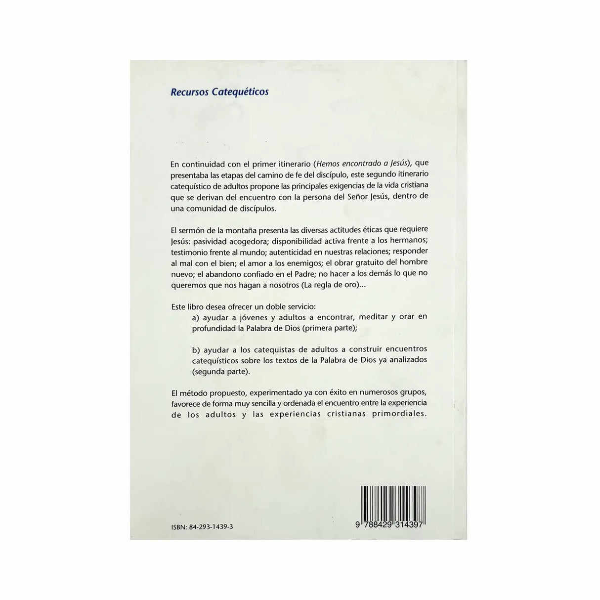 "Be perfect as your Father"