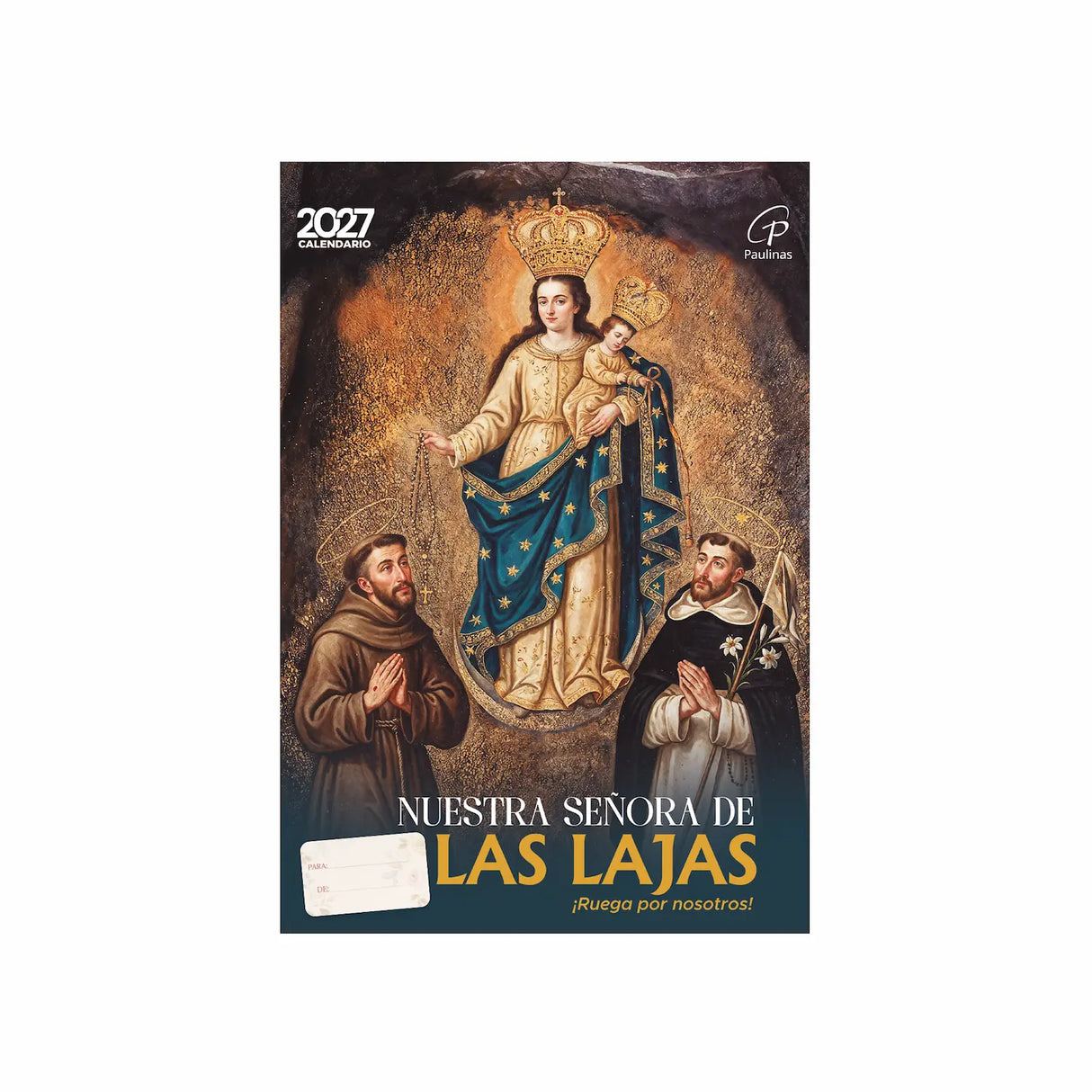 Calendario católico de pared - Mariano 2027 | Librería Paulinas