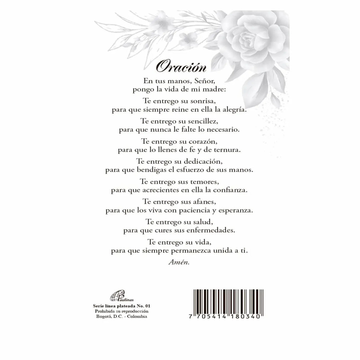 Silver line series card No. 01