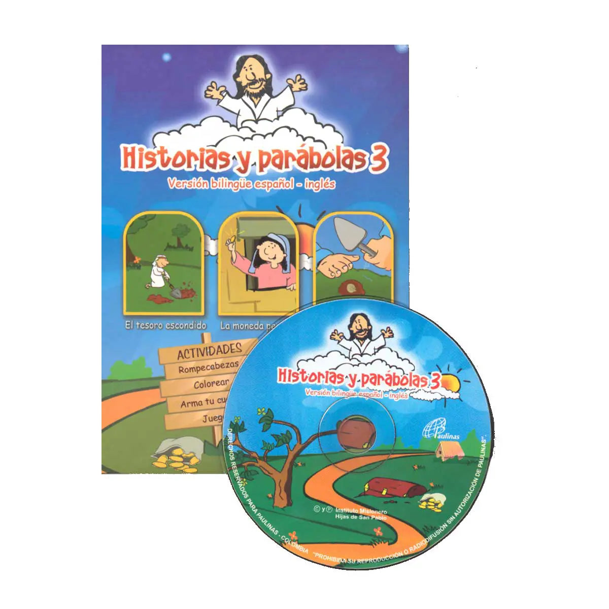 Historias y parábolas 3 - Versión bilingüe, español-inglés