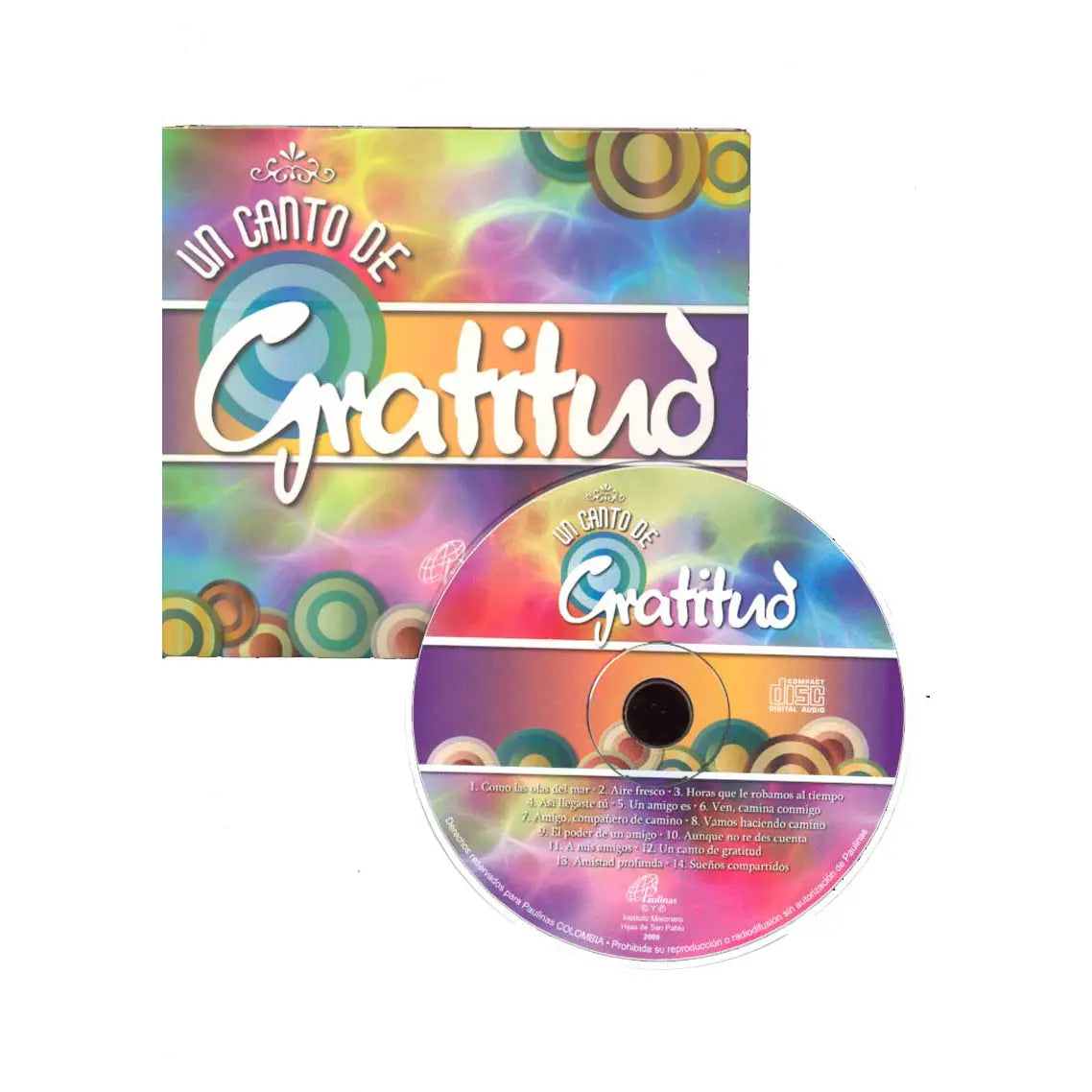 Un canto de gratitud - CD