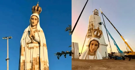 El monumento más grande a la Virgen de Fátima ya es una realidad