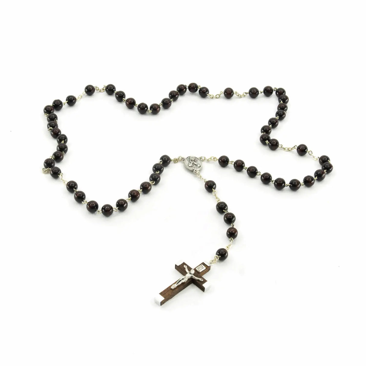 Rosario en madera - 46 cm