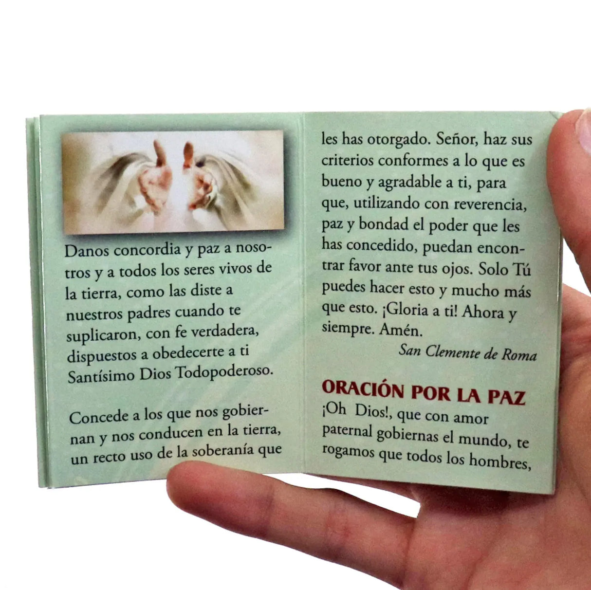 Minilibro - Oración por la paz