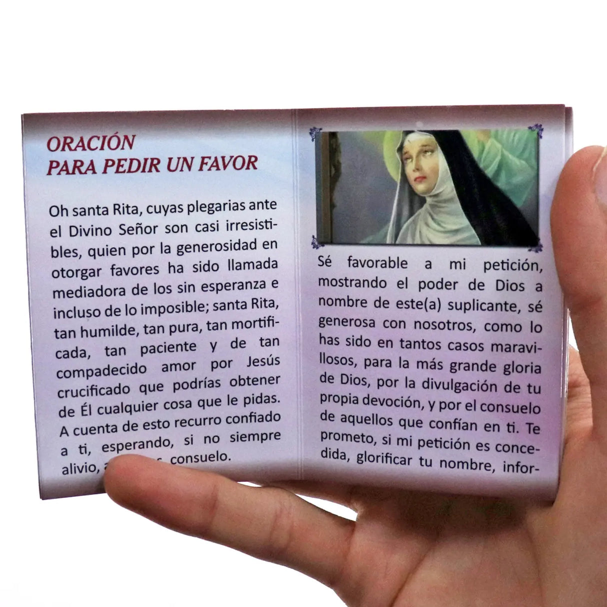 Minibook - Saint Rita of Cascia