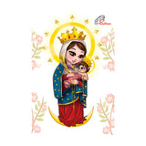 Ring-bound mini-notebook - Virgin of Chiquinquirá
