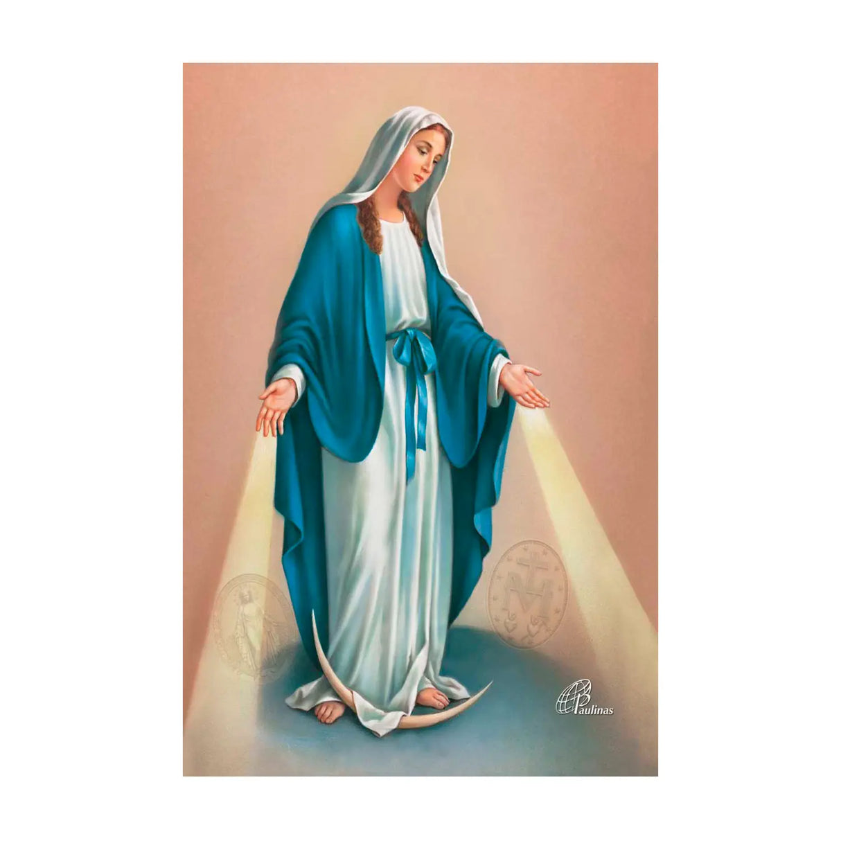Ring-bound notebook - Virgin of the Miraculous Medal 