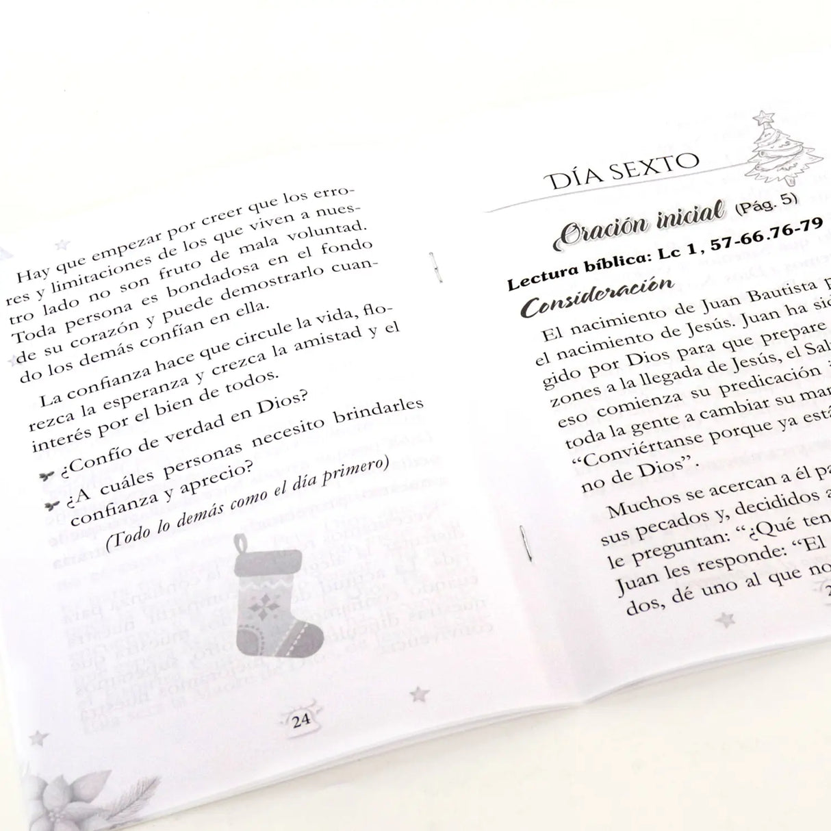 Novena de navidad tradicional - Mediana letra grande