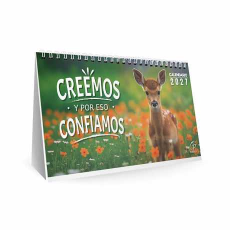 Calendario de escritorio grande 2027