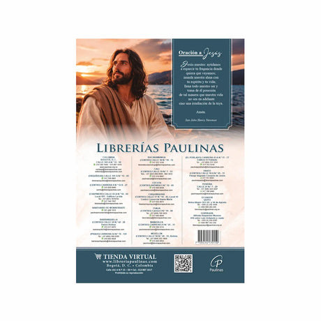 Calendario católico de pared - Jesus de Nazaret 2027 | Librería Paulinas