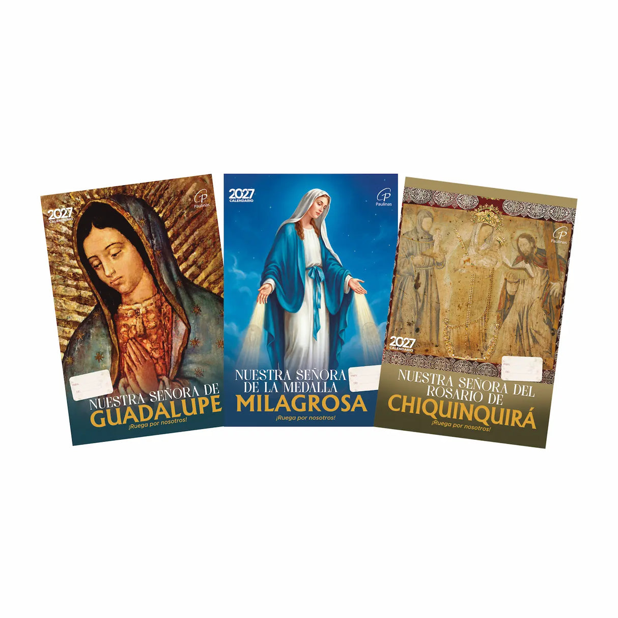 Calendario católico de pared - Mariano 2027  | Librería Paulinas
