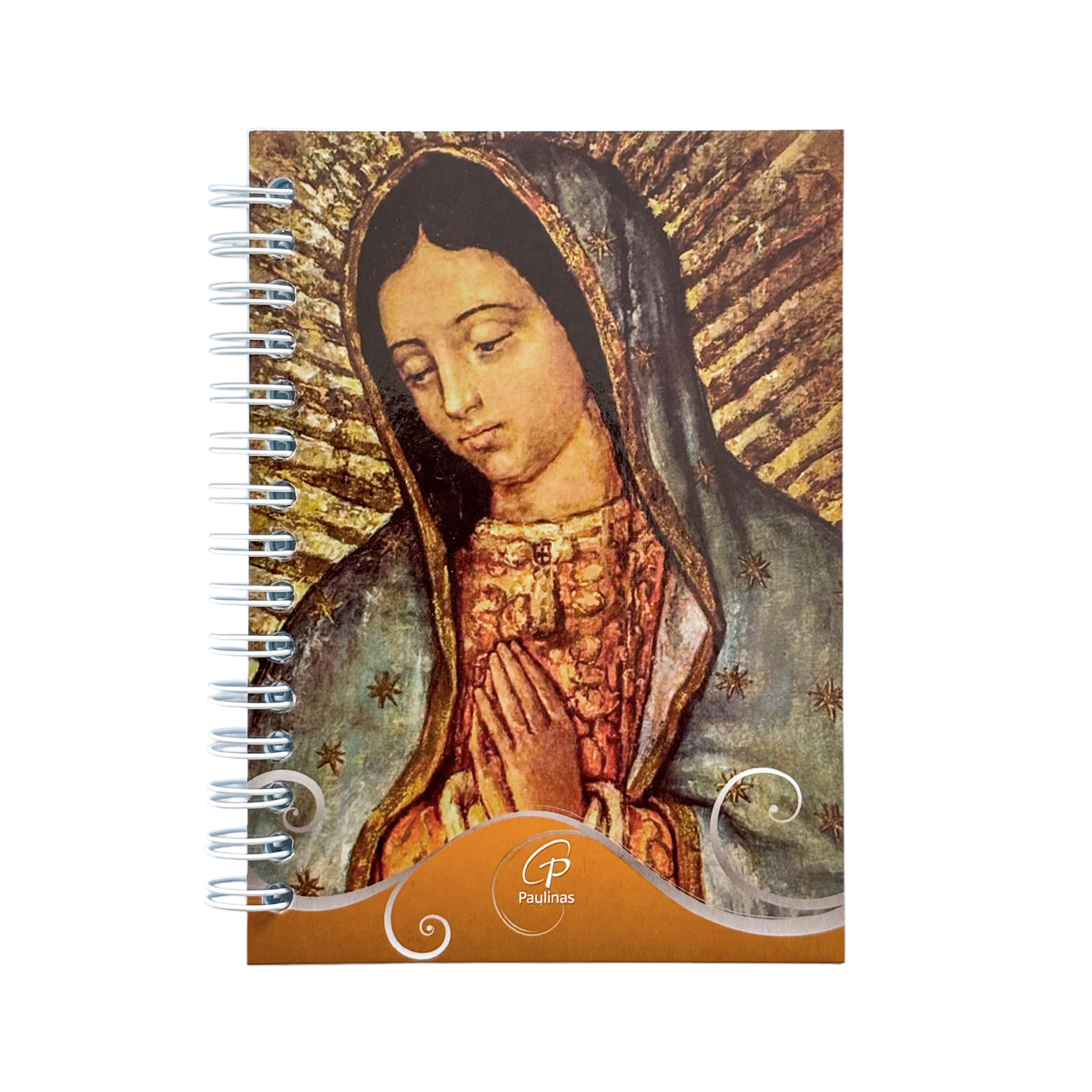 Minicuaderno argollado - Virgen de Guadalupe