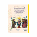Children's sewn notebook with grid paper - Virgin of Chiquinquirá 