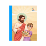 Cuaderno infantil cosido cuadriculado - Jesús