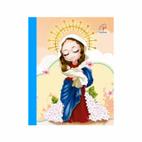 Children's notebook with sewn lines - Mary Help of Christians 