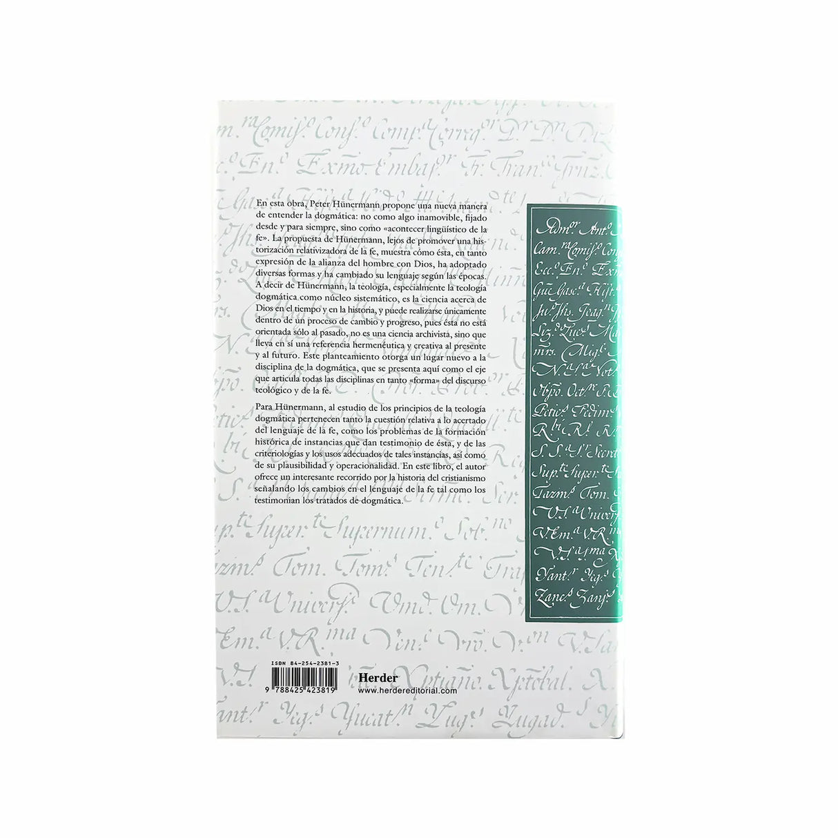 Faith, tradition and theology