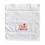 Toalla con mensaje en caja - Dios es amor