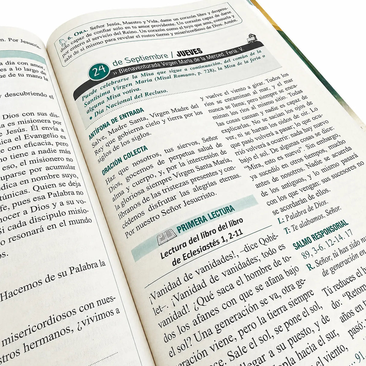 Misal La Palabra de Dios - Paulinas - Septiembre y octubre 2026