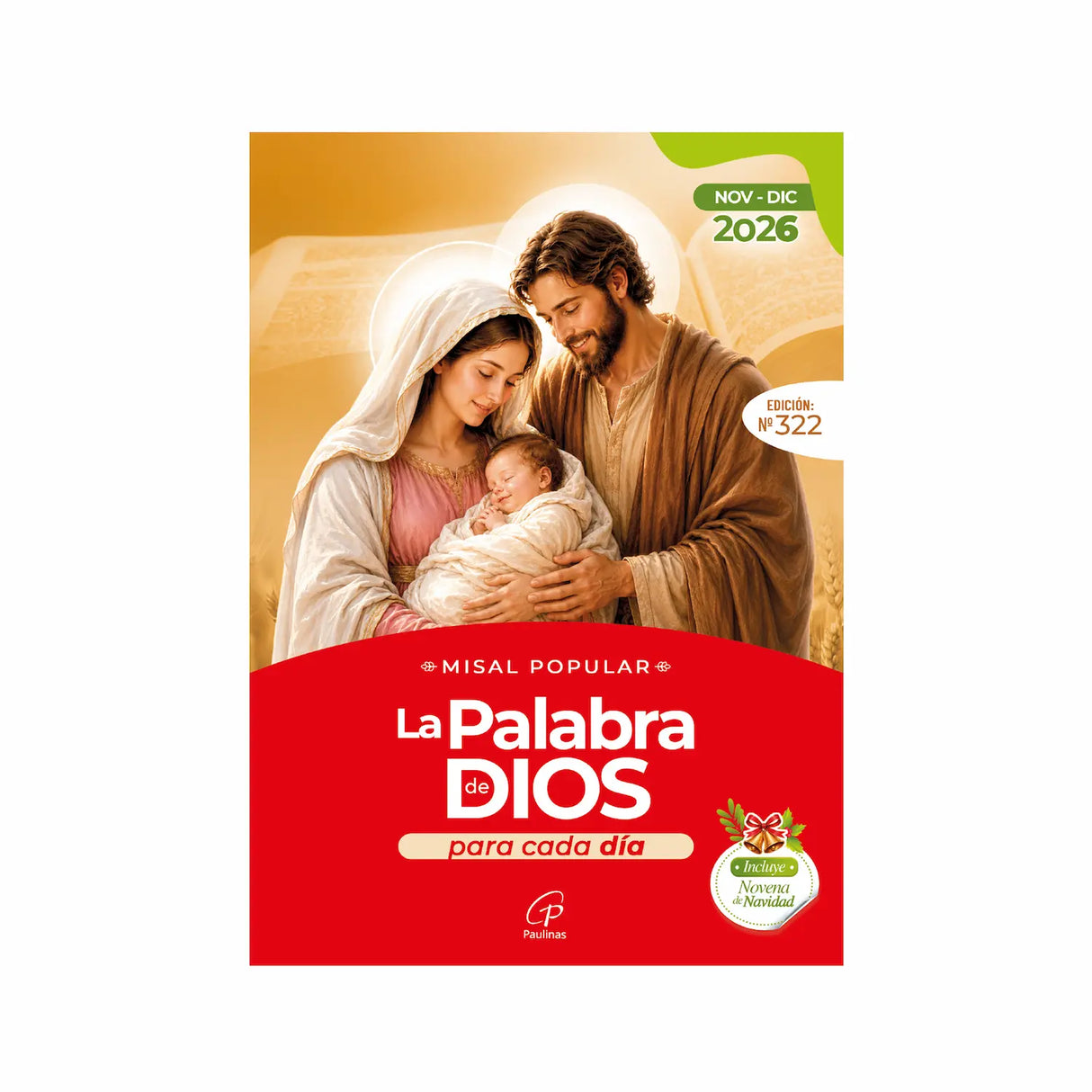 Misal La Palabra de Dios - Noviembre y Diciembre 2026 | Librería Paulinas