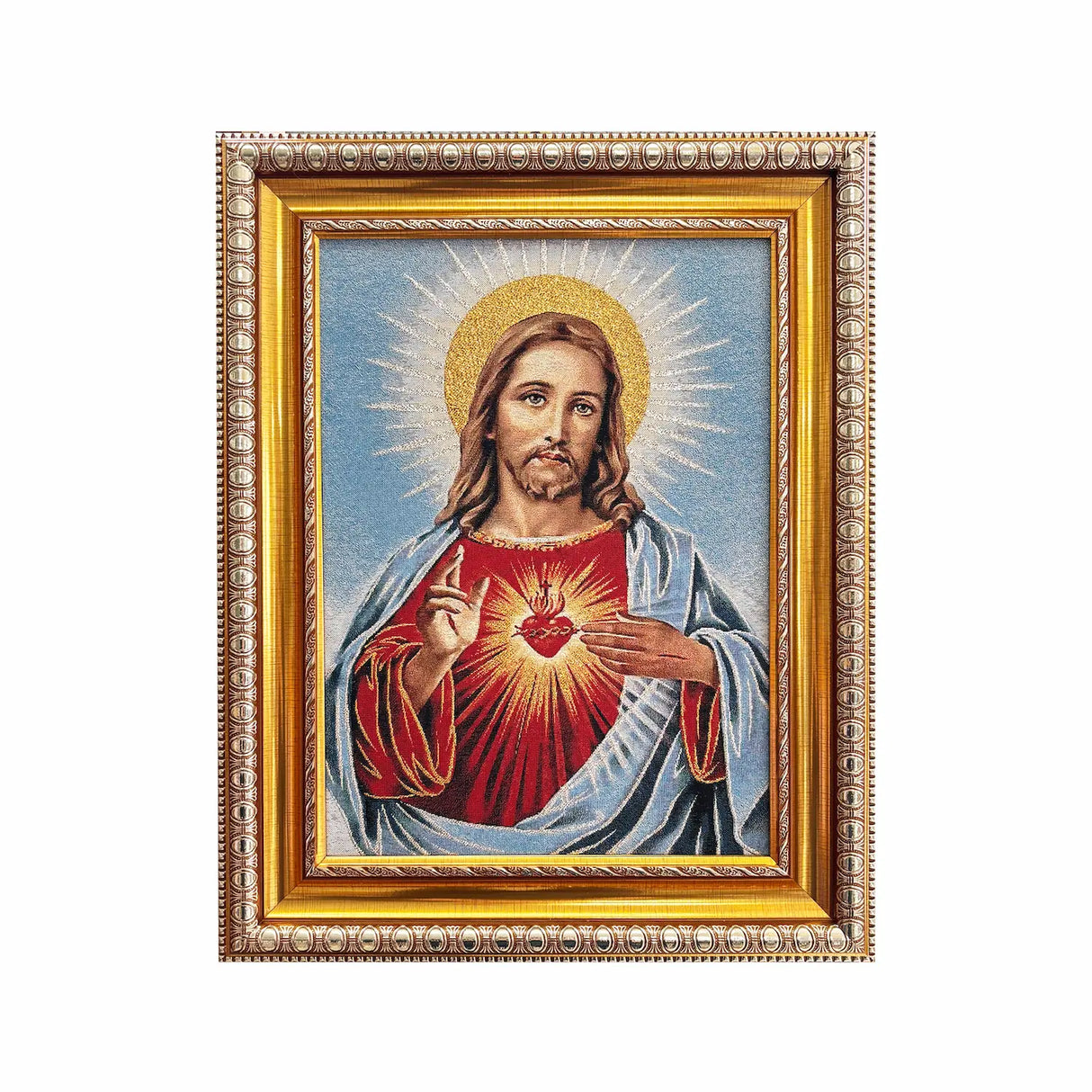 Gobelin painting of the Sacred Heart
