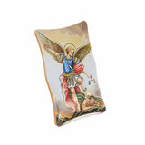 Beveled Saint Michael painting - 7 cm