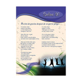 Kit x 8 tarjetones de Salmos