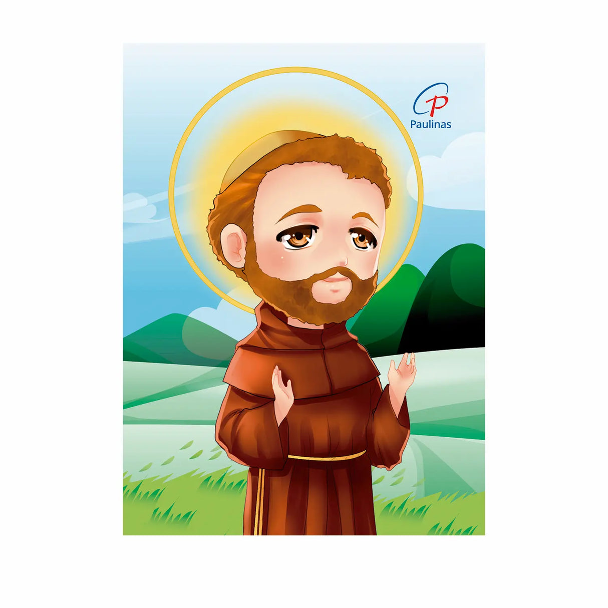 Minicuaderno argollado - San Francisco de Asís