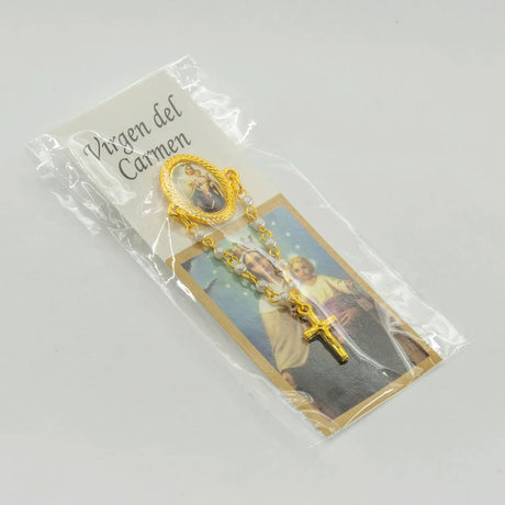 Saint Michael pearl brooch