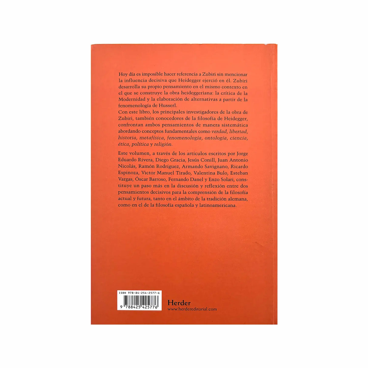 Zubiri before Heidegger
