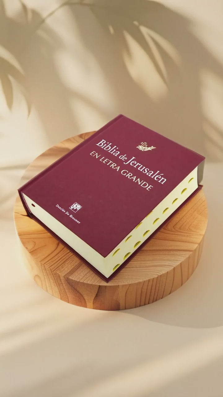 Biblia de Jerusalén (Letra Grande y tapa dura)